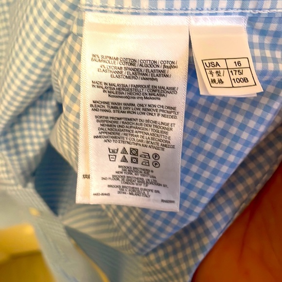 Brooks Brothers Gingham Shirt - Picture 3 of 4
